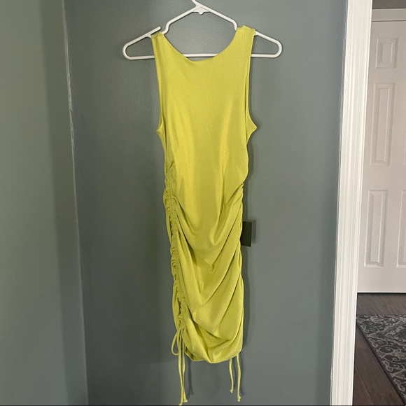 Lulus Neon Green Dress - Picture 4 of 7